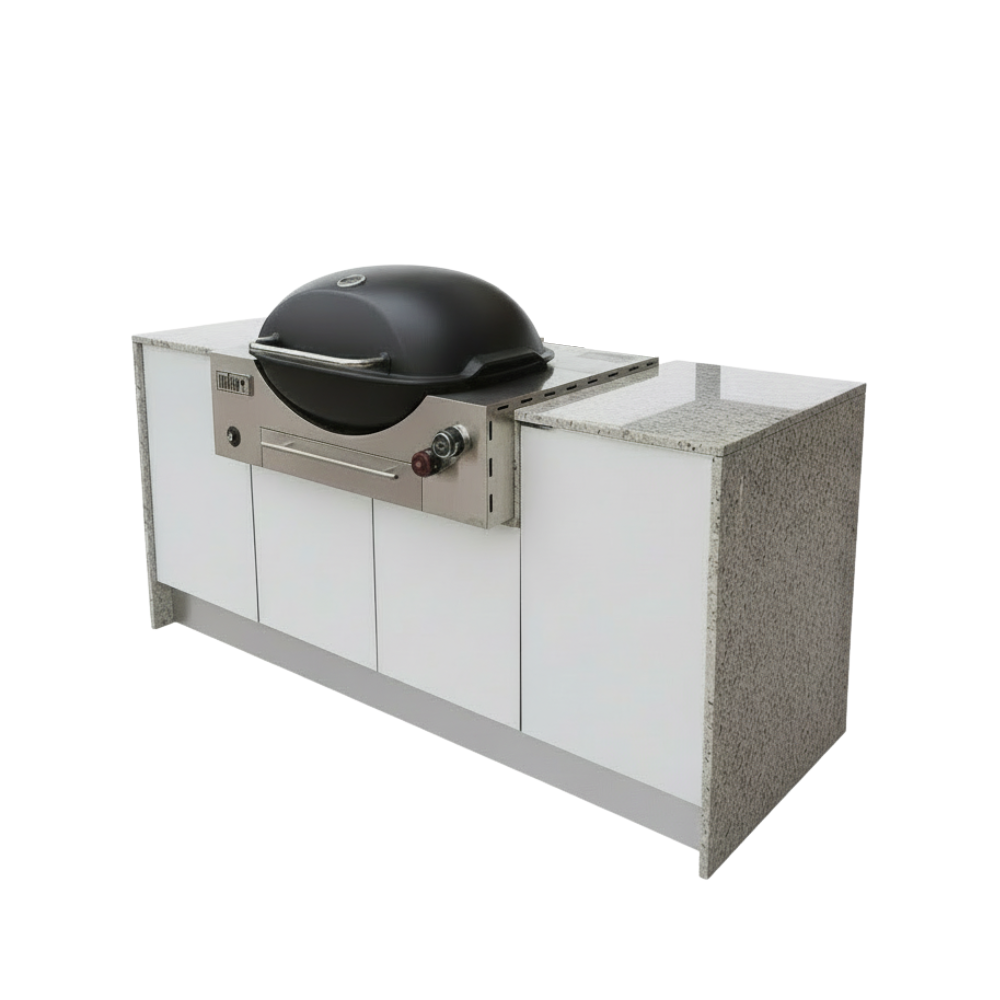 Grillhound Mini Outdoor Kitchen Package to Suit Weber Family Q - GW181