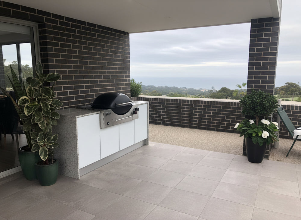 Grillhound Mini Outdoor Kitchen Package to Suit Weber Family Q - GW181