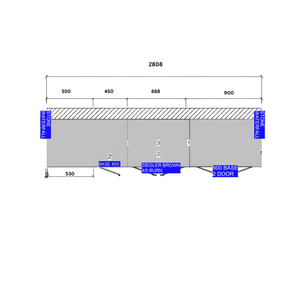 Grillhound Outdoor Kitchen Package to Suit Ziegler And Brown Turbo  - GZ300